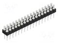 Connector: pin strips; pin header; PIN: 34; MK 203; 1.5A; 60V; 2x17 FISCHER ELEKTRONIK MK203.34.Z