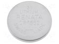 Battery: lithium; CR1632,coin; 3V; 137mAh; non-rechargeable RENATA BAT-CR1632/RE