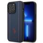 US Polo USHCP14XPFAV iPhone 14 Pro Max 6.7&quot; navy/navy blue Leather Stitch, U.S. Polo Assn. 3666339073251 3666339073251