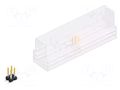 Connector: pin strips; pin header; male; PIN: 4; SMT; 3A; 250V; 2x2 FISCHER ELEKTRONIK SLLP6SMD0664SSM