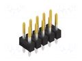 Connector: pin strips; pin header; male; PIN: 10; SL 2; 3A; 250V FISCHER ELEKTRONIK SL2.025.10.S