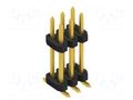 Connector: pin strips; pin header; male; PIN: 6; SLY 12 SMD; 3A FISCHER ELEKTRONIK SLY12SMD092.6.G