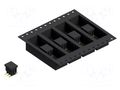 Connector: pin strips; pin header; male; PIN: 6; SLY 8 SMD; 3A; 100V FISCHER ELEKTRONIK SLY8SMD036.6.GBTR