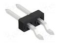 Connector: pin strips; pin header; male; PIN: 2; SMT; 3A; 100V; 2mm FISCHER ELEKTRONIK SLY9SMD040.2.Z