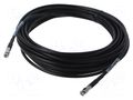 Cable; 11m; Micro BNC male,both sides; black; straight; 0÷40°C 3M 1CX12-33-0G-011.0
