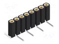 Connector: pin strips; socket; female; PIN: 8; SMT; 3A; 150V; 2.54mm FISCHER ELEKTRONIK BL15SMD089.8