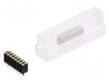 Connector: pin strips; socket; female; PIN: 16; BL 16 SMD; 3A; 150V FISCHER ELEKTRONIK BL16SMD067.16SMPS