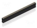 Connector: pin strips; socket; female; PIN: 72; THT; 3A; 150V; BL 19 FISCHER ELEKTRONIK BL19.141.72