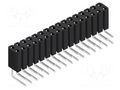 Connector: pin strips; socket; female; PIN: 32; THT; 3A; 125V; BL 4 FISCHER ELEKTRONIK BL4.32.Z