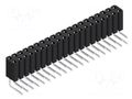 Connector: pin strips; socket; female; PIN: 40; THT; 3A; 125V; BL 4 FISCHER ELEKTRONIK BL4.40.Z