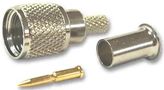 RF CONN, M-UHF PLUG, 50 OHM CRIMP 5-1814818-1