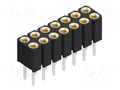 Connector: pin strips; socket; female; PIN: 14; BLY 2; 2.5A; 100V FISCHER ELEKTRONIK BLY.2.14