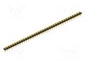 Connector: pin strips; socket; female; PIN: 36; 1.5A; 60V; straight FISCHER ELEKTRONIK MK.LP.18.36.G