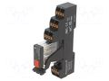 Relay: interface; DPDT; Ucoil: 230VAC; 5A; for DIN rail mounting WEIDMÜLLER DRIKITP230AC-2COLP