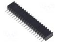 Connector: PCB to PCB; socket; female; PIN: 20; BSW; straight; THT SAMTEC BSW-120-04-T-S