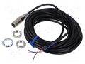 Sensor: inductive; OUT: NPN / NO; 0÷4mm; 10÷30VDC; M12; 5m; IP67 OMRON E2E-X4C112-5M