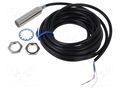 Sensor: inductive; OUT: PNP / NO; 0÷8mm; 10÷30VDC; M18; 5m; IP67 OMRON E2E-X8B1TL18-5M