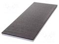 Foam insert; graphite-white; 1200x500x40mm; 3pcs. LeanFoam LF-AW-1250