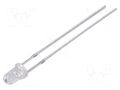 IR transmitter; 3mm; 800÷810nm; transparent; P opt: 30÷40mW; 15° OPTOSUPPLY OSI4CA3A11A