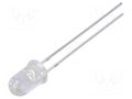 IR transmitter; 5mm; 800÷810nm; transparent; P opt: 30÷40mW; 15° OPTOSUPPLY OSI4CA5111A