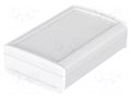Enclosure: desktop; BoVersa; X: 120mm; Y: 170mm; Z: 52mm; white BOPLA BOV-48314333.HMT1