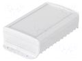 Enclosure: desktop; BoVersa; X: 140mm; Y: 258mm; Z: 66mm; white BOPLA BOV-48316433.HMT2