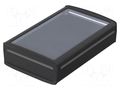 Enclosure: desktop; BoVersa; X: 185mm; Y: 275mm; Z: 73mm; black BOPLA BOV-48328650.HMT1