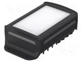 Enclosure: desktop; BoVersa; X: 88mm; Y: 162mm; Z: 45mm; black BOPLA BOV-48332251.HMT2