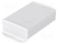 Enclosure: desktop; BoVersa; X: 140mm; Y: 258mm; Z: 66mm; white BOPLA BOV-48416433.HMT2