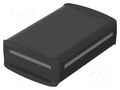Enclosure: desktop; BoVersa; X: 88mm; Y: 125mm; Z: 42mm; black BOPLA BOV-48422250.HMT1