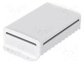 Enclosure: desktop; BoVersa; X: 140mm; Y: 258mm; Z: 66mm; white BOPLA BOV-48426430.HMT2