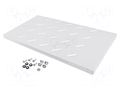 Shelf; 1U; grey; Standard: 19" LANBERG AK-1001-S