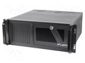 Enclosure: ATX server; Standard: 19"; 4U; black; Z: 117mm; X: 430mm LANBERG SC01-4504-08B