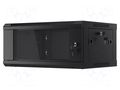 Enclosure: rack cabinet; Standard: 19"; 4U; black; Z: 450mm; X: 600mm LANBERG WF01-6404-10B