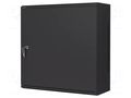 Enclosure: rack cabinet; Standard: 19"; 6U; black; Z: 200mm; X: 540mm LANBERG WAF1-5203-06-00B