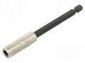 Holder; Overall len: 100mm; magnetic FELO FL03810590