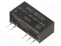Converter: DC/DC; 2W; Uin: 4.5÷5.5VDC; Uout: 12VDC; Uout2: -12VDC RECOM RKZ-0512D