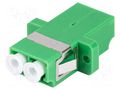 Transition: adapter; LC/APC,both sides; 9/125um; -40÷85°C LANBERG FA-LCAPSD01-0001BU