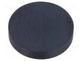 Magnet: permanent; hard ferrite; 15N; Ø: 35.2mm; H: 6.5mm ELESA+GANTER GN55.2-HF-35.2-6.5