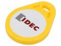 RFID pendant; KW2D; yellow IDEC KW9Z-T1X2Y