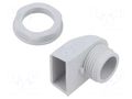 Guard; polyamide 6; Cutout: Ø19mm; IP45; Body dim: 30x23.5x22mm SCHNEIDER ELECTRIC NSYCAG19LP