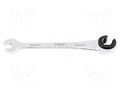 Wrench; combination spanner,with ratchet; 8mm; incised NEO TOOLS NEO-09-255