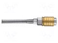 Quick connection coupling; brass; Øint: 4mm; Øout: 6mm NEO TOOLS NEO-12-600