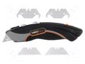 Knife; Handle material: ABS,TPR; Blades: hook,trapezoidal NEO TOOLS NEO-63-700