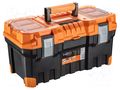 Chest; tool case; black-orange; 554x286x276mm NEO TOOLS NEO-84-114