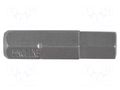 Screwdriver bit; hex key; HEX 3mm; Overall len: 25mm; 2pcs. PROLINE PRE-10610