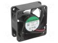 Fan: DC; axial; 24VDC; 60x60x25mm; 68m3/h; 46dBA; ball; 8300rpm SUNON PF60252BX-A99