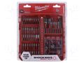 Kit: screwdriver bits; impact; 15pcs. Milwaukee MW-4932492008