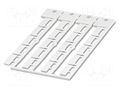 Marker label, plastic, plate with 20 labels PHOENIX CONTACT VS-SI-BZ