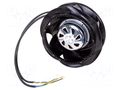 Fan: EC; radial; 230VAC; Ø175x67.2mm; 450m3/h; ball; 4000rpm; IP54 EBM-PAPST 8300100938